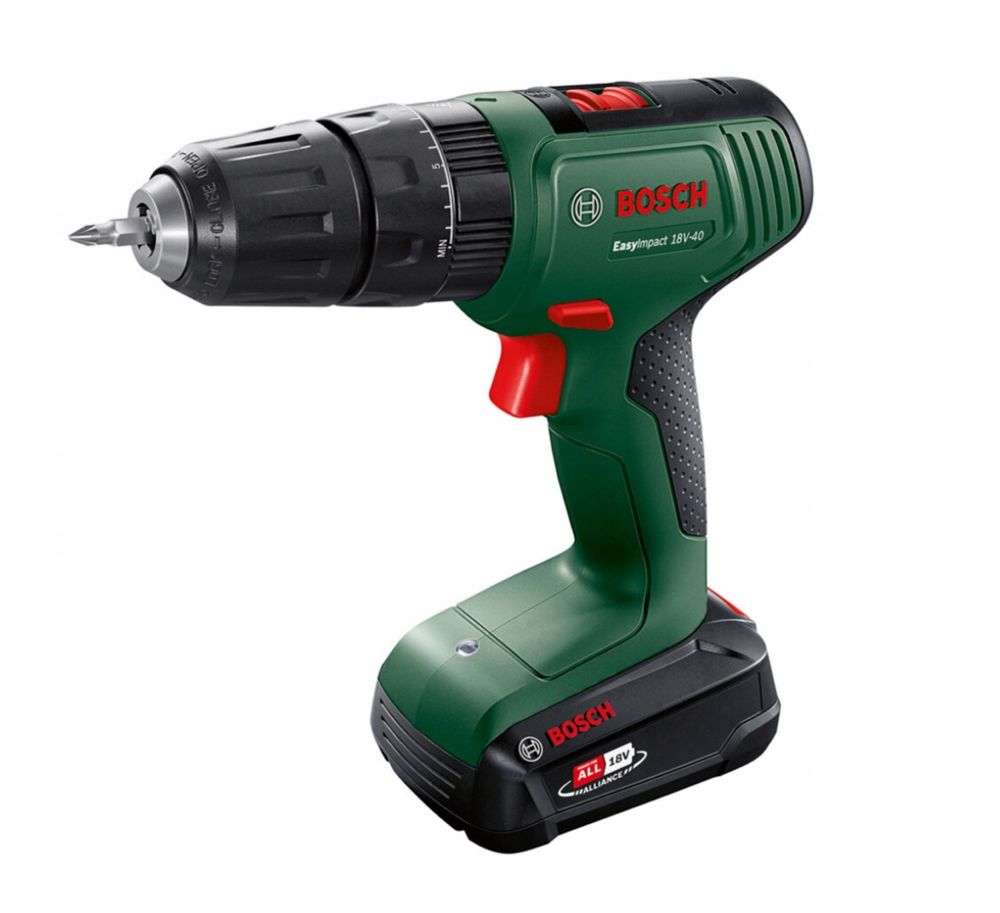 BOSCH Wiertarko-wkrętarka Wiertarka Udarowa EasyImpact 18V-40 Zestaw