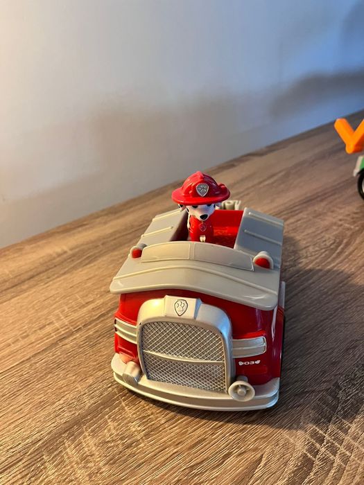 Carro Grande Patrulha Pata Marshall Bombeiros