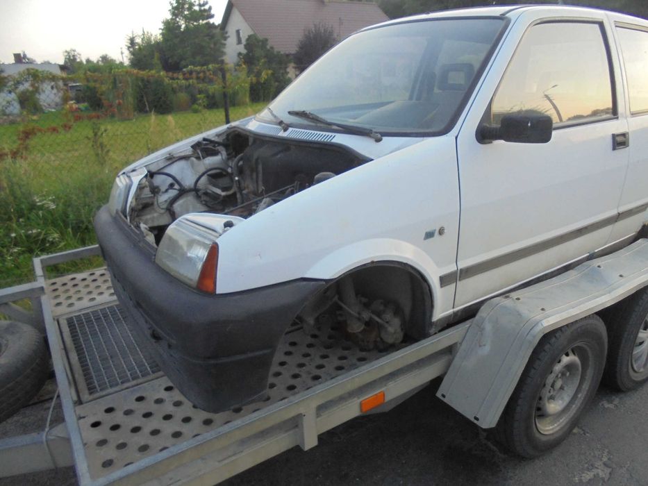 Fiat Cinquecento kolor biały wersja ED szyberdach na części