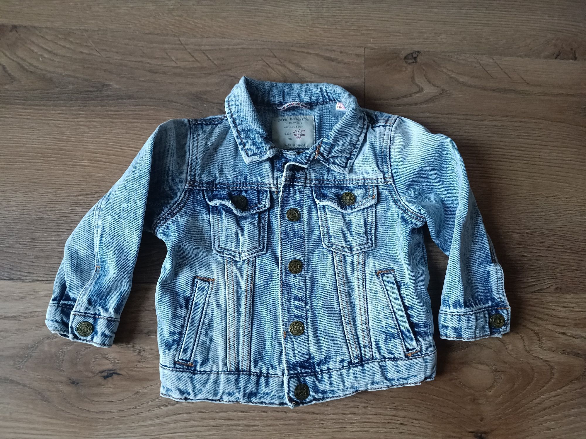 Katana kurtka jeansowa Zara 86