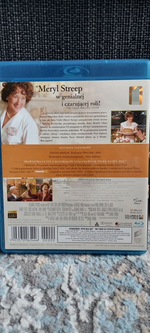 Julie & Julia - film blu ray