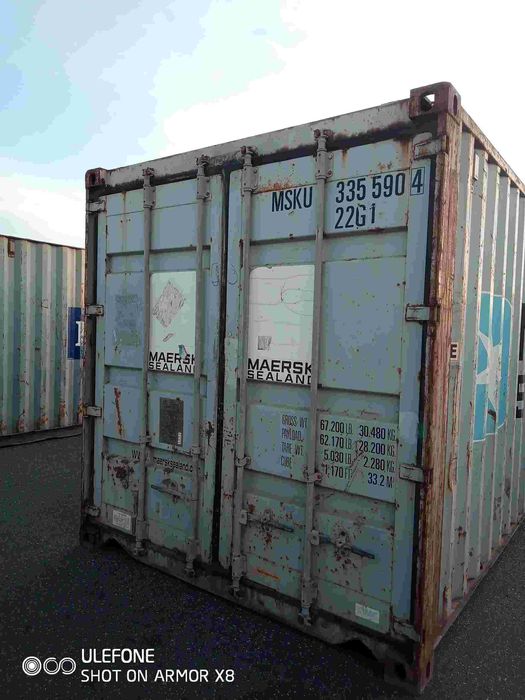 Kontener ze zdjęcia 20'DC od ręki lok. Schavemaker Kąty Wrocławskie