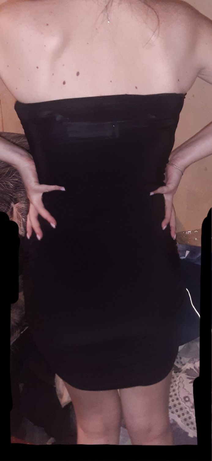 Продам чёрное женское платье