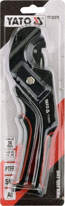 Yato Obcinak Nożyce Szczypce Hydraulika Do Cięcia Rur Pvc Pp 36mm Yt-2