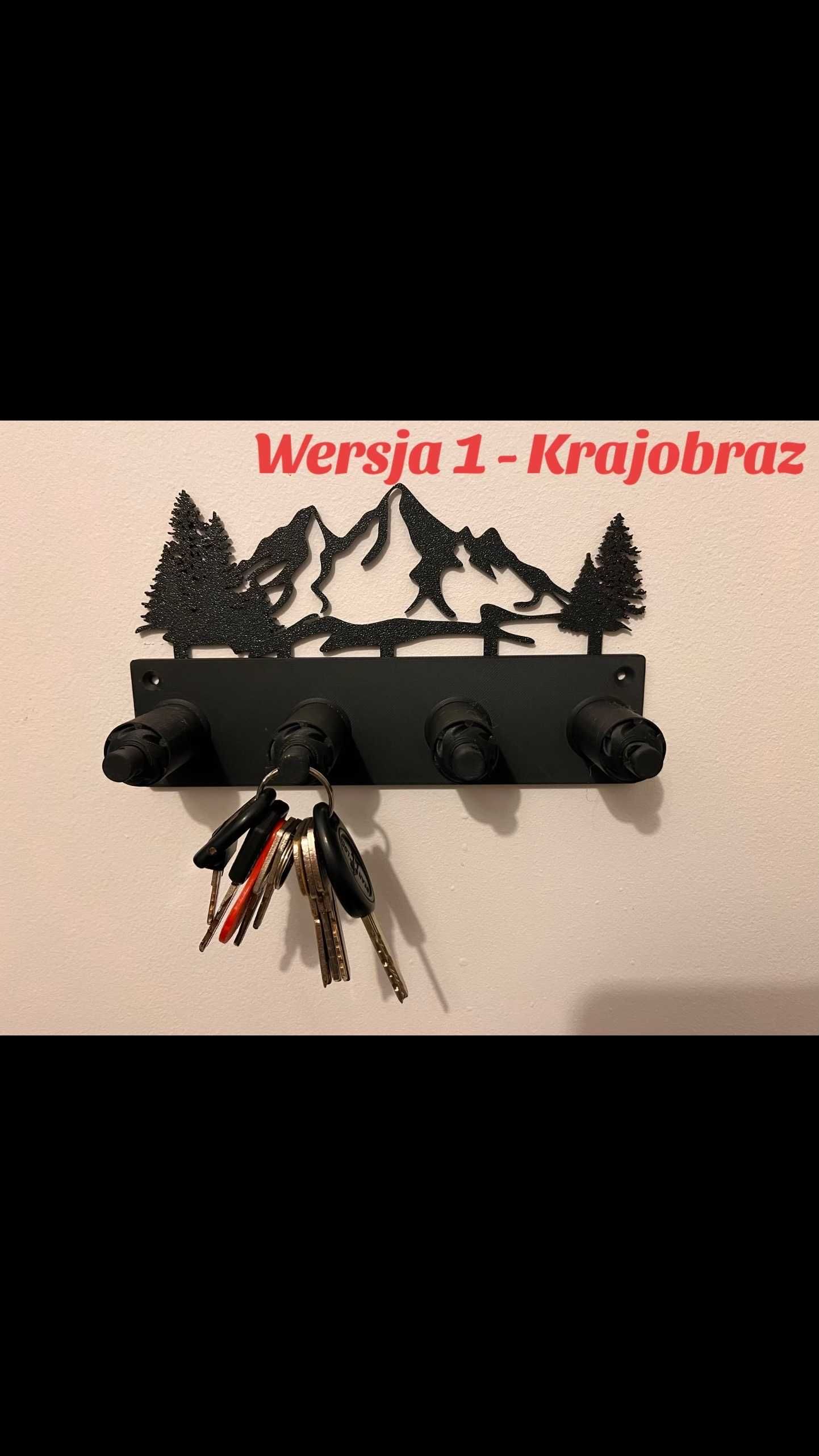 Uchwyt na klucze z możliwością personalizacji