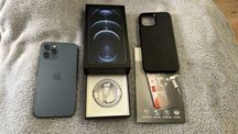 iPhone 12 PRO Max Pacific Blue 128GB bateria 100%