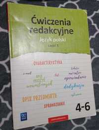 Język polski ćwiczenia redakcyjne część 1  WSiP  4 - 6