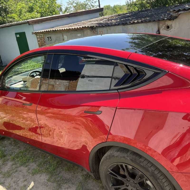 Дефлектори на окна Вітровики на вікна TESLA Model Y Model 3 Модель У 3