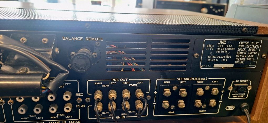 JVC 4MM-1000 . Amplituner . Stan B.dobry . Gwarancja !