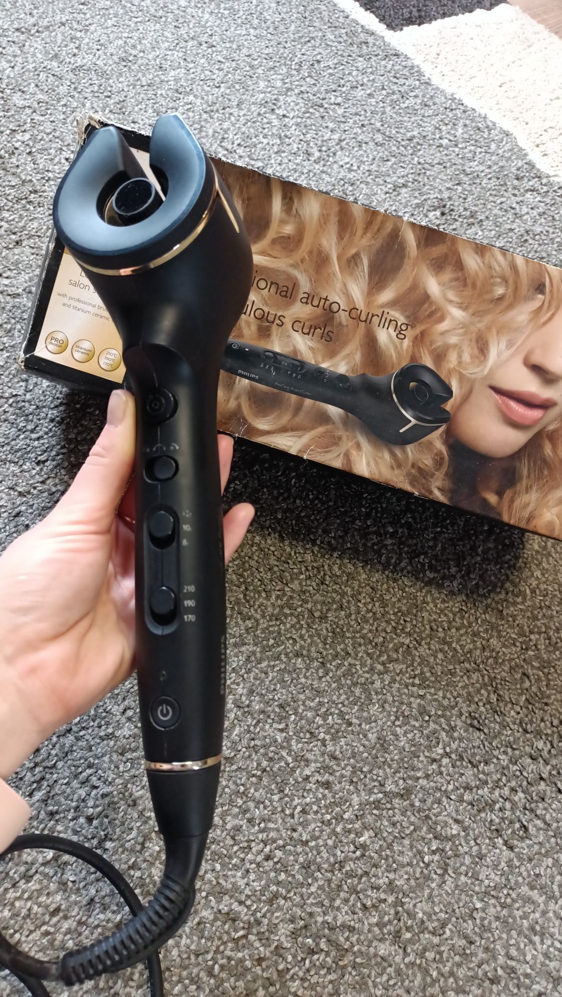 стайлер PHILIPS ProCare auto curler HPS940/00 машинка для завивки
104