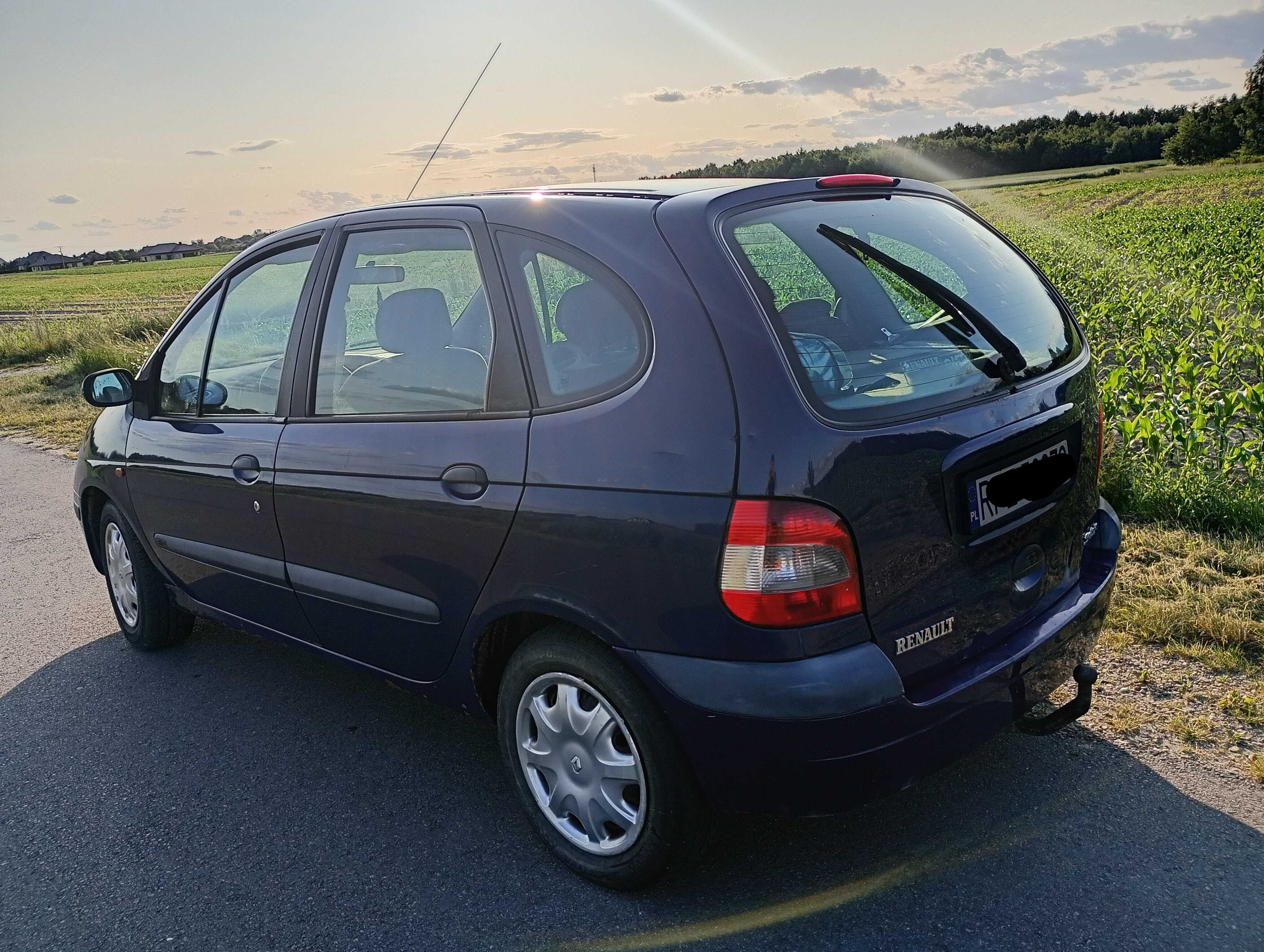 Renault Megane Scenic pali jeździ benzyna
