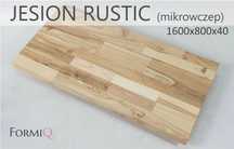 Blat do biurka drewno jesion rustic 1600x800x40