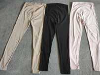 Anna Field MAMA Legginsy - black/taupe/light pink rozmiar S