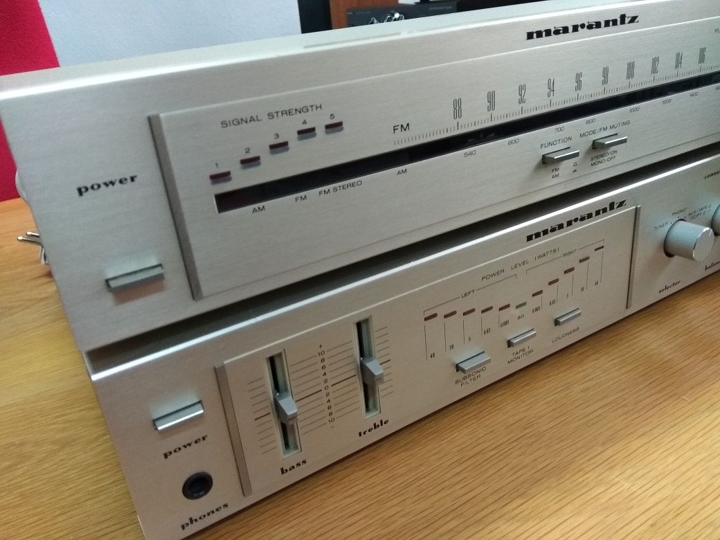 Amplificador e Tuner Marantz Série 310