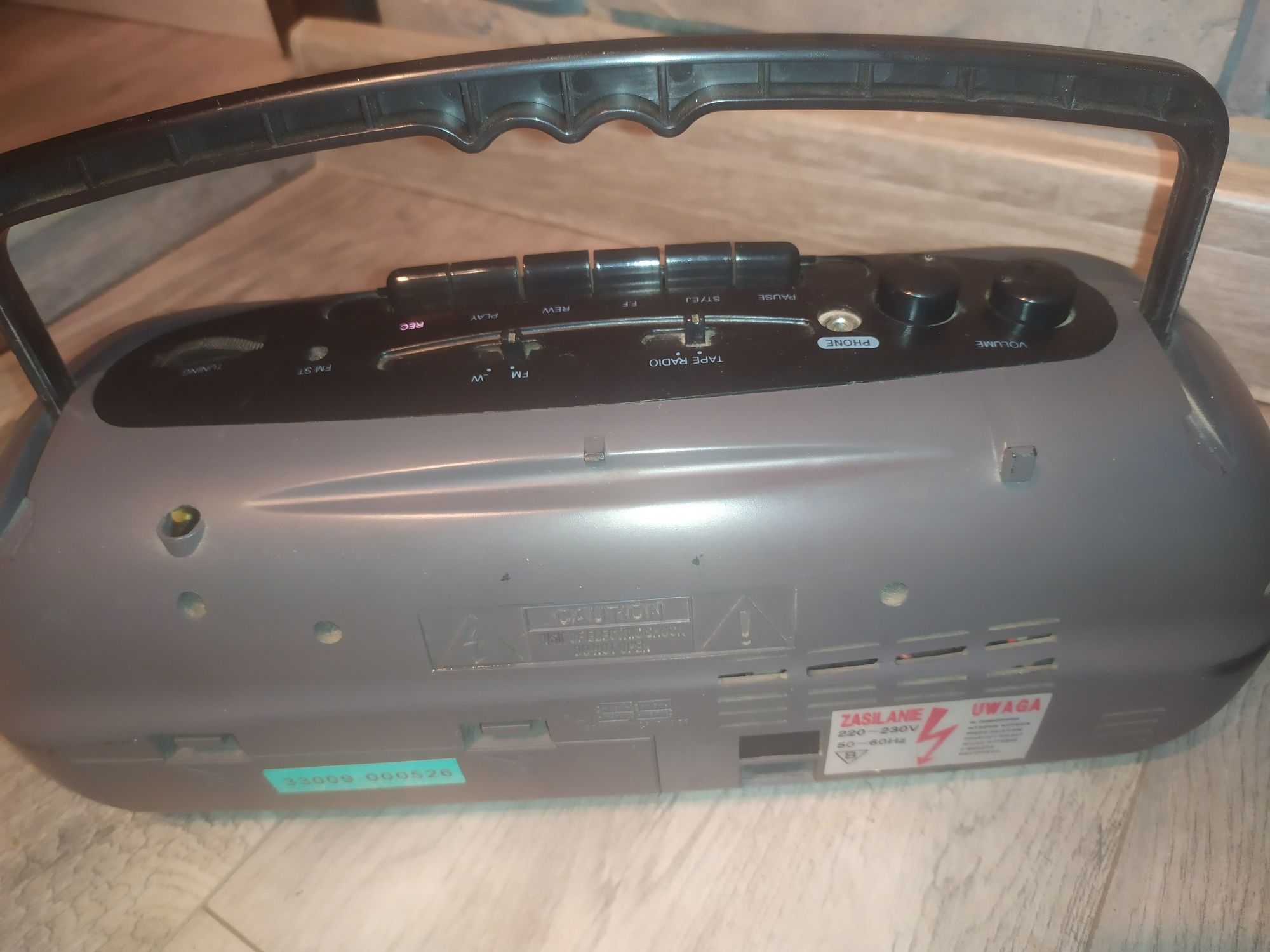 Radiomagnetofon Panasonix NL-610A
FM/LW Radio Cassette Recorder