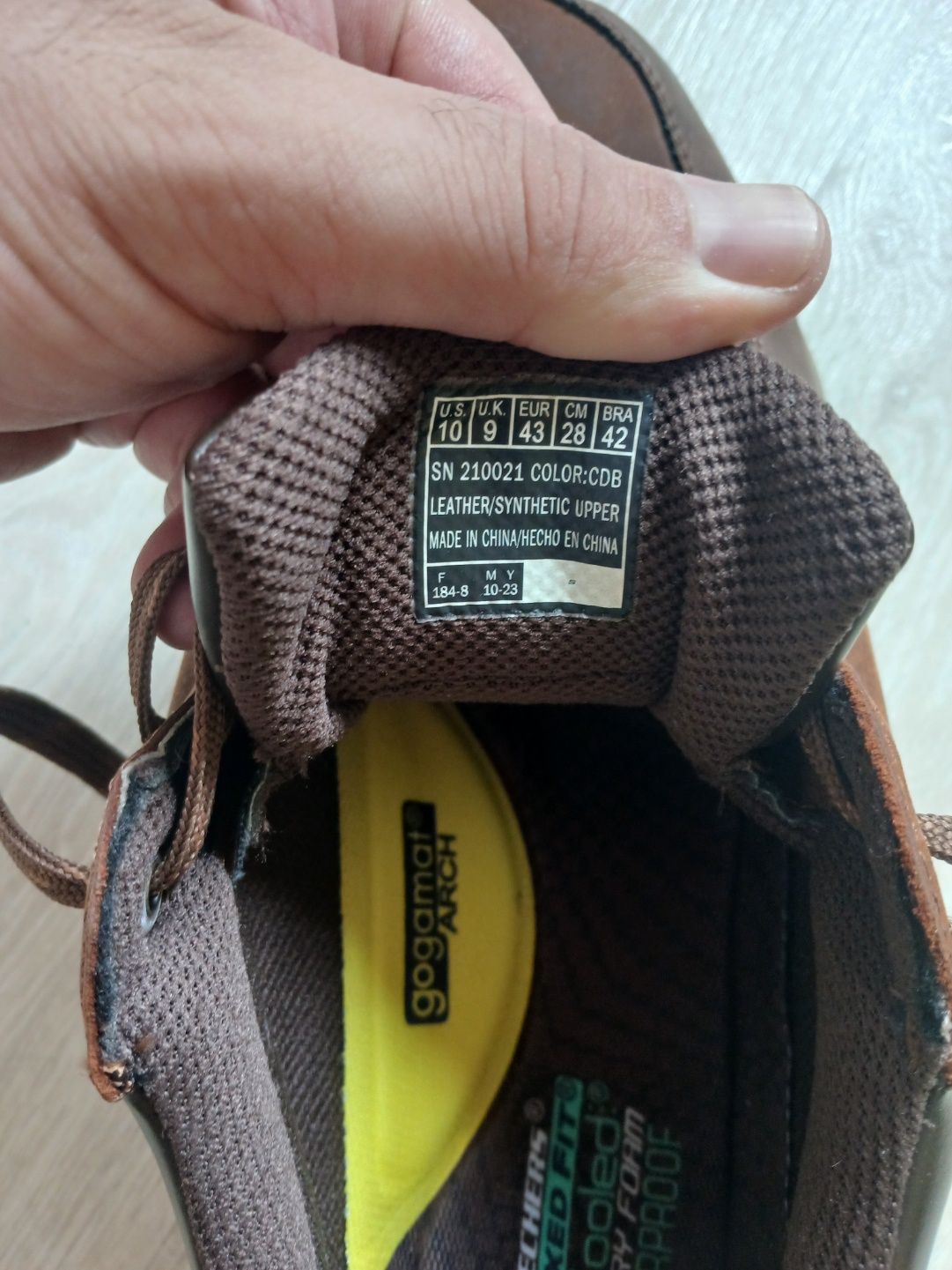 Кроссовки Мужские Skechers Memory Foam Оригинал.