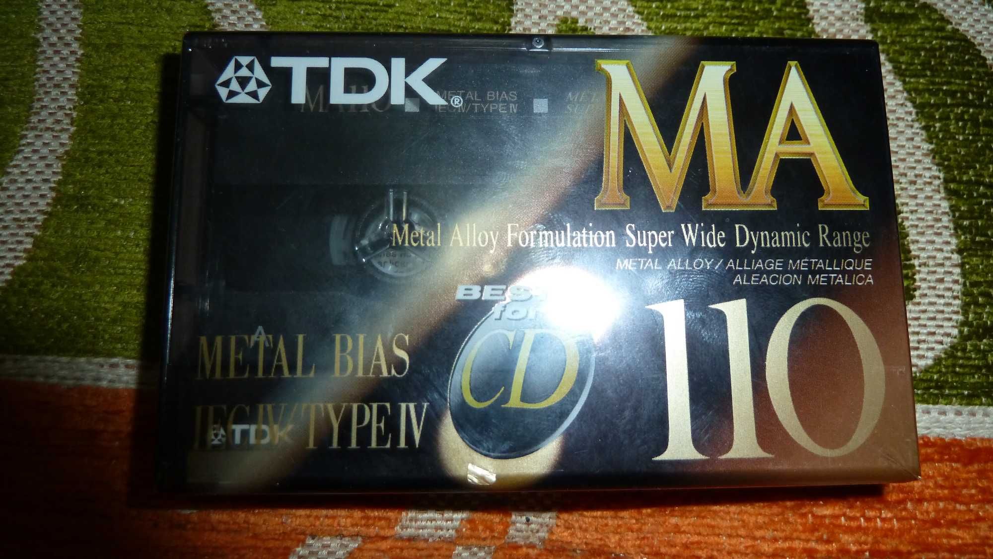 kaseta TDK MA110 wydanie USA