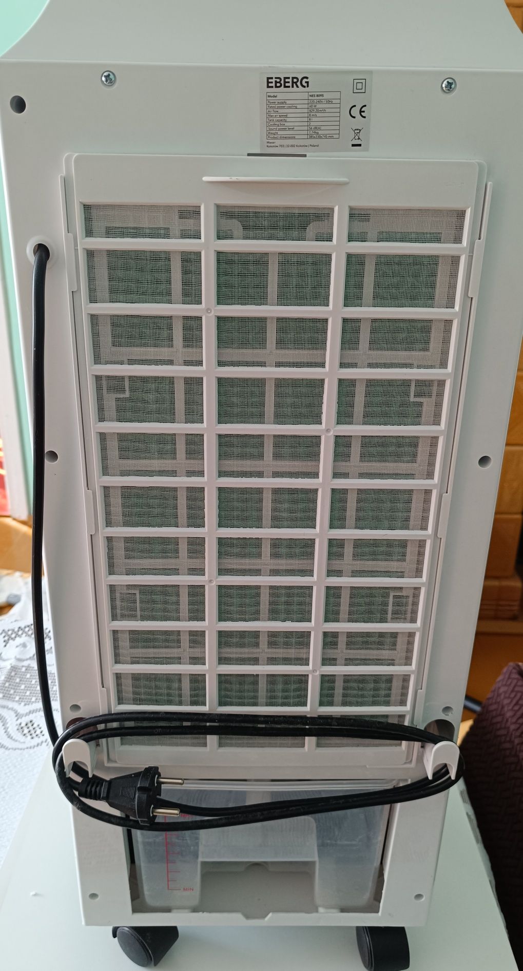Klimator klimatyzator Edberg NES 8095 jak nowy