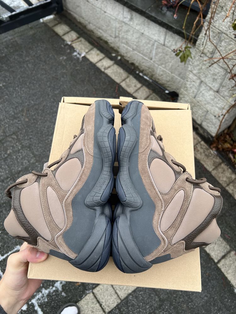 Adidas Yeezy 500 High Taupe Black sneakersy wysokie kanye 46