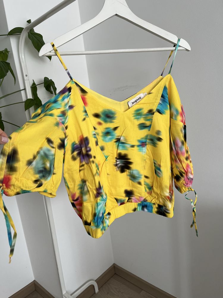 BLUZKA crop top Desiqual nowa z metką rozmiar L