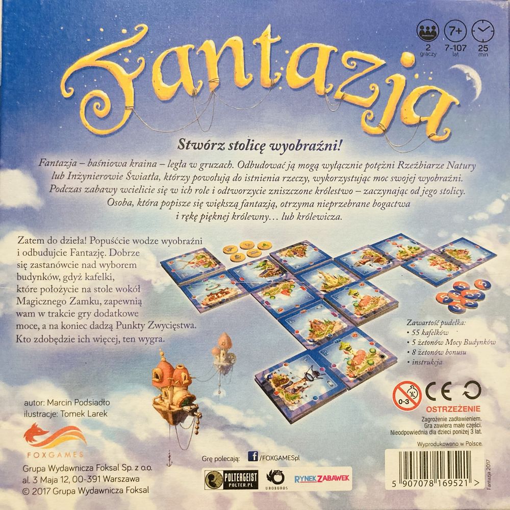 Fantazja - gra planszowa / Fox Games