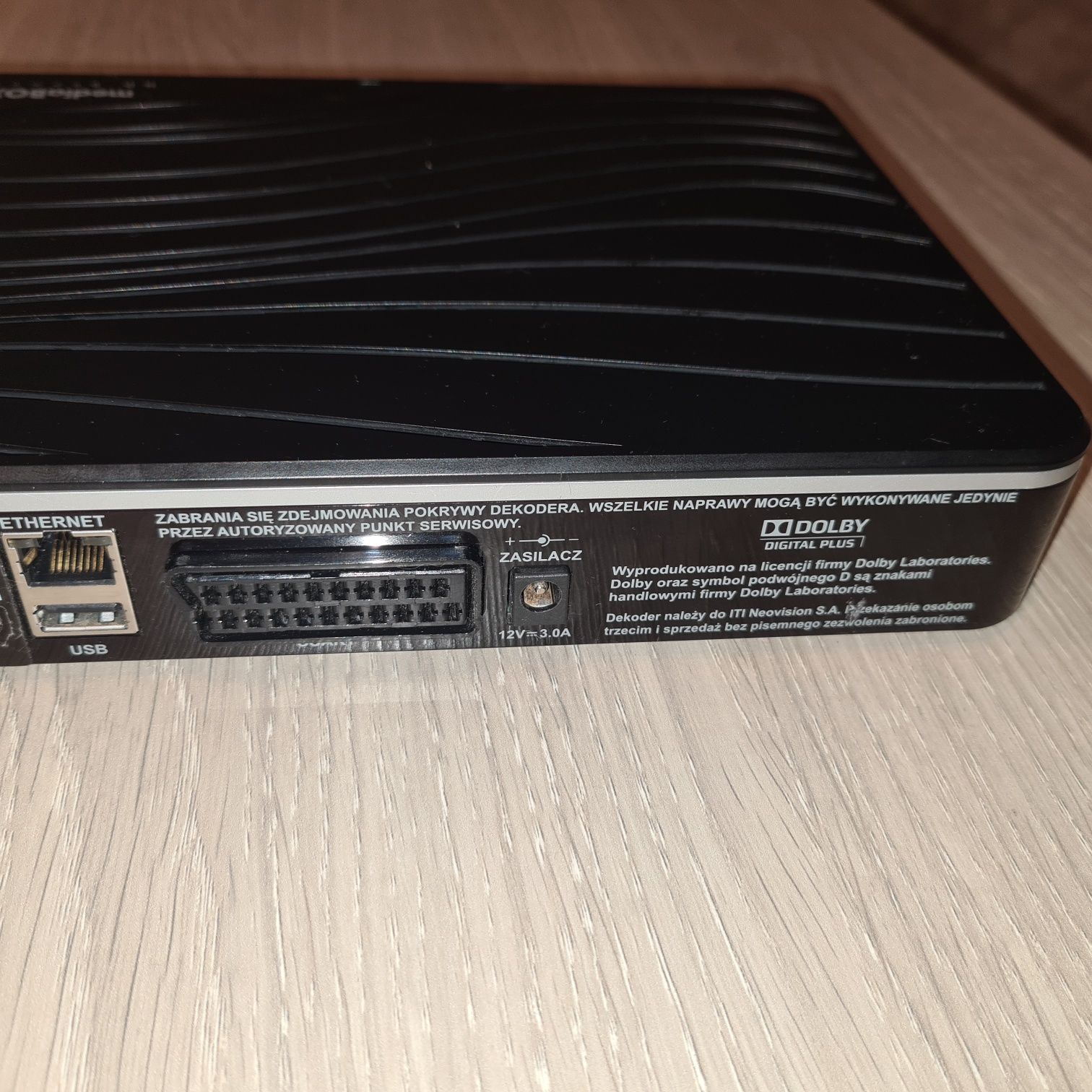 Dekoder Mediabox+ z dyskiem 500 GB