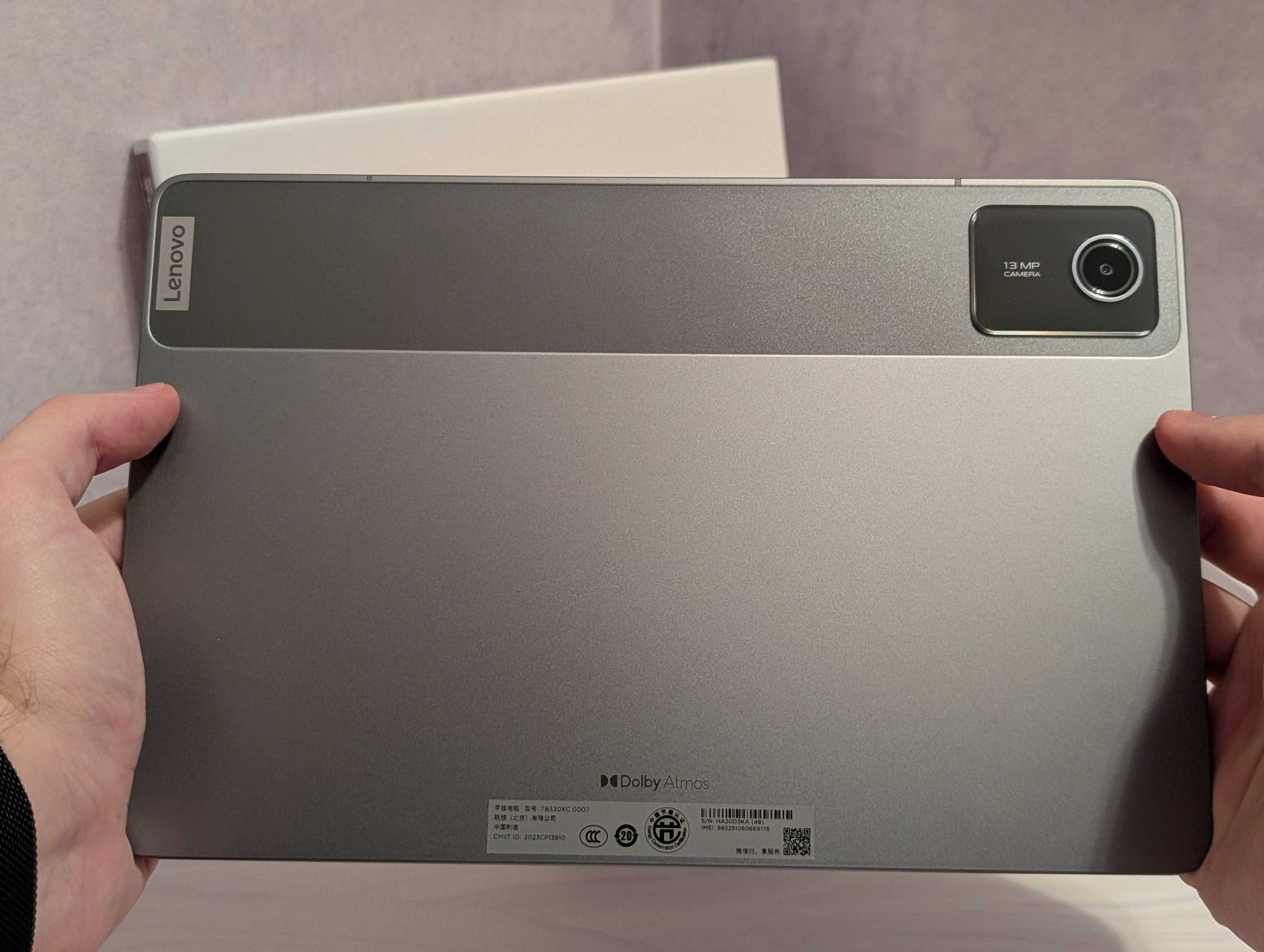 Планшет Lenovo tab m11 8/128 Wi-Fi 11" Экран 90гц Luna Grey Helio G88