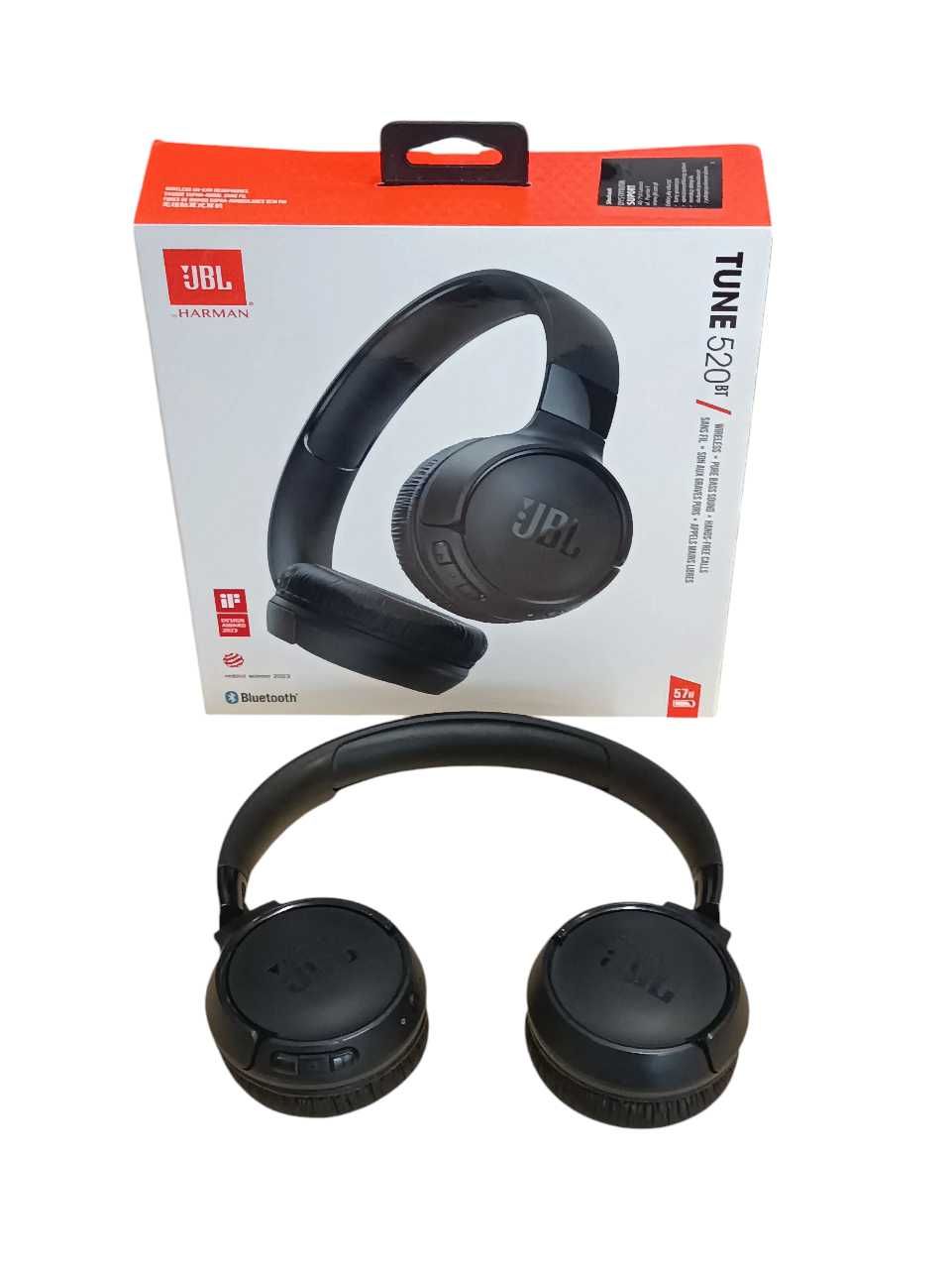 Słuchawki nauszne JBL Tune 520BT Czarny