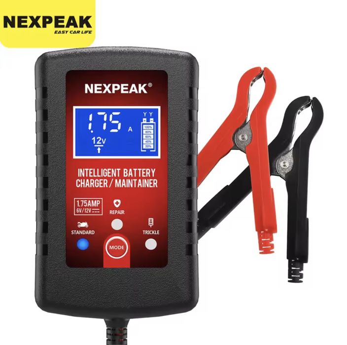 Зарядное устройство для скутеров мото аккумуляторов 6/12v 2аh-20аh