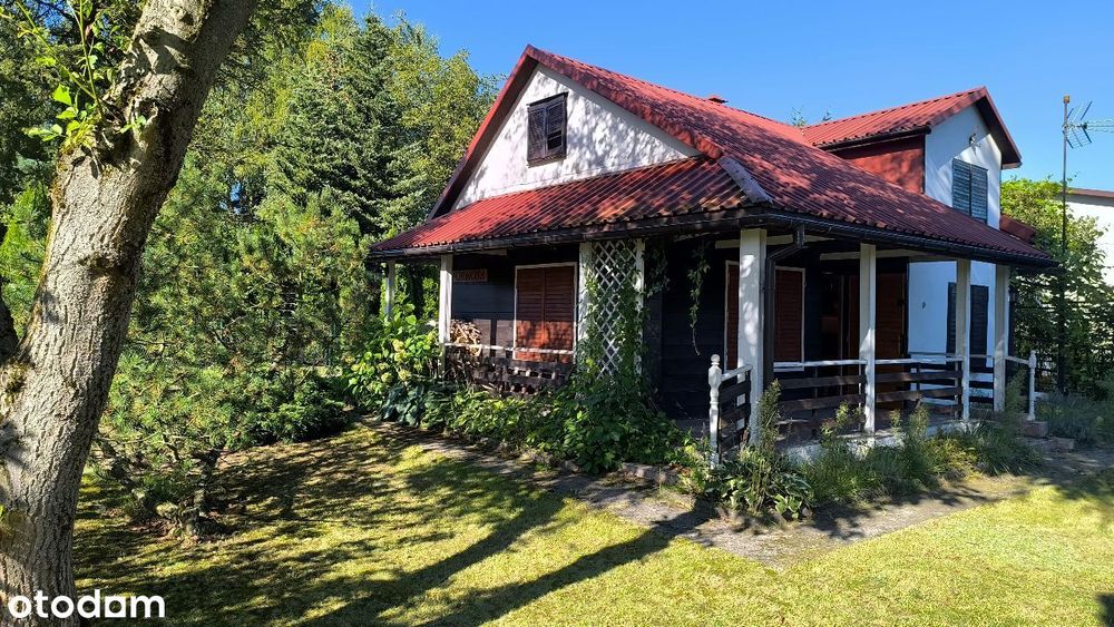 Piękna działka rekreacyjna z domkiem - ROD Brodła