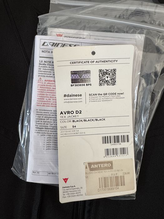 Casaco mota DAINESE estado como novo pouco uso