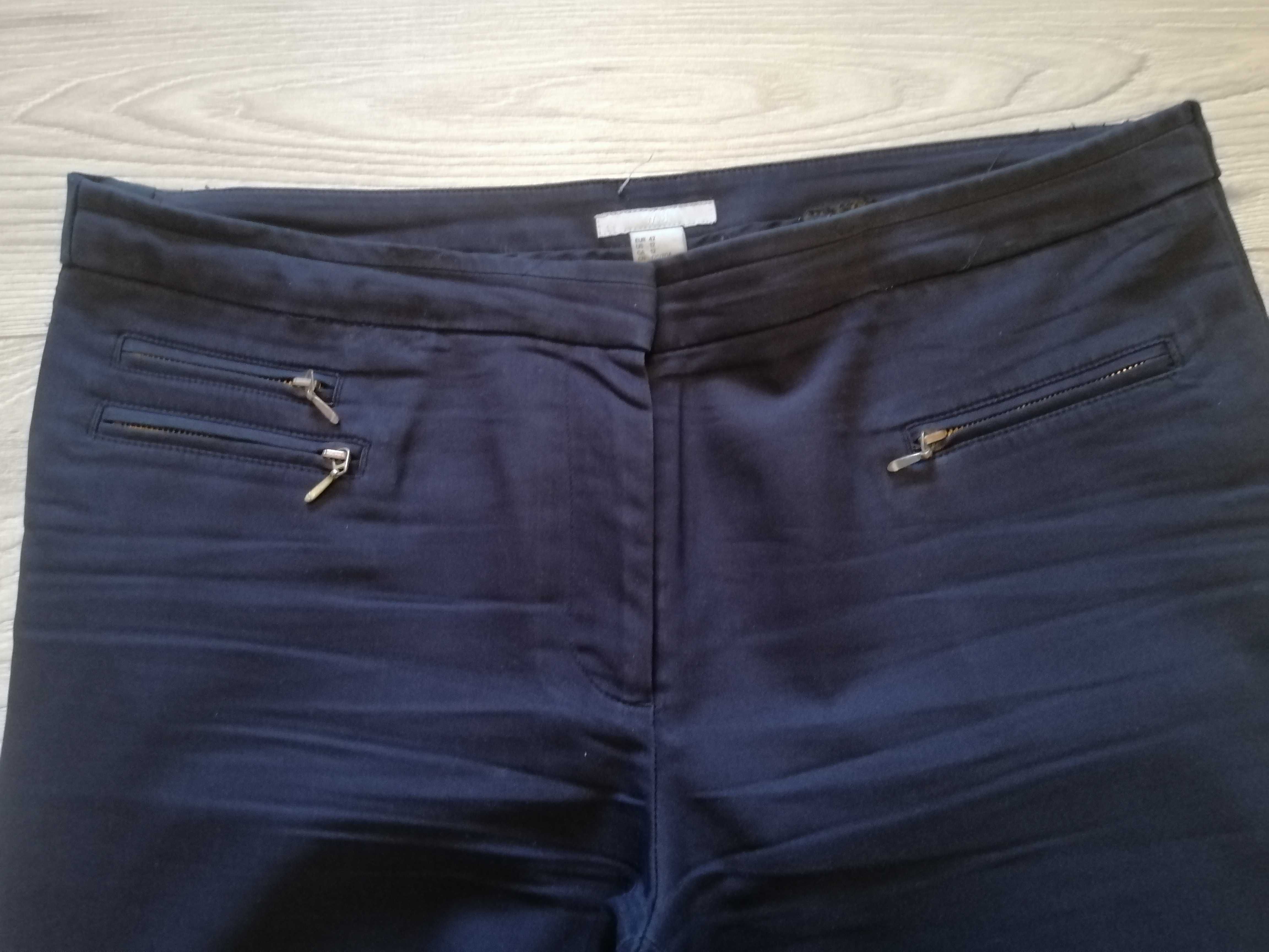 Spodnie materiałowe damskie firmy H&M w rozmiarze 42/44