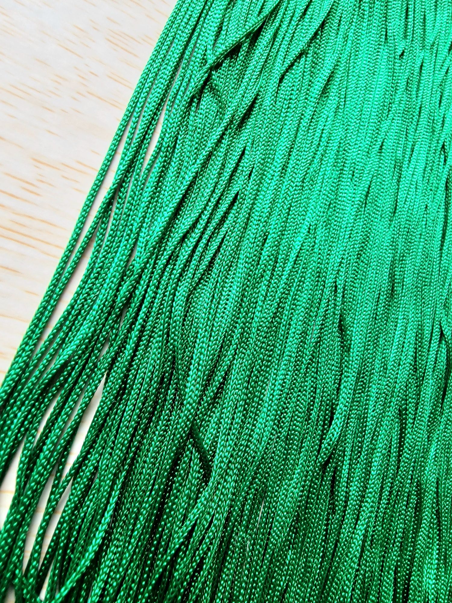 1 Metro de Franjas Verdes de 20cm Lace Tassel