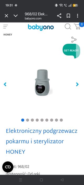 Babyono podgrzewacz do butelek