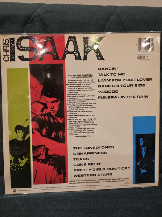 Płyta winylowa Chris Isaak - Silvertone płyta winylowa Chris Isaak