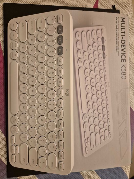 Teclado Bluetooth Logitech K380 (Multi-Device) - Como novo na caixa