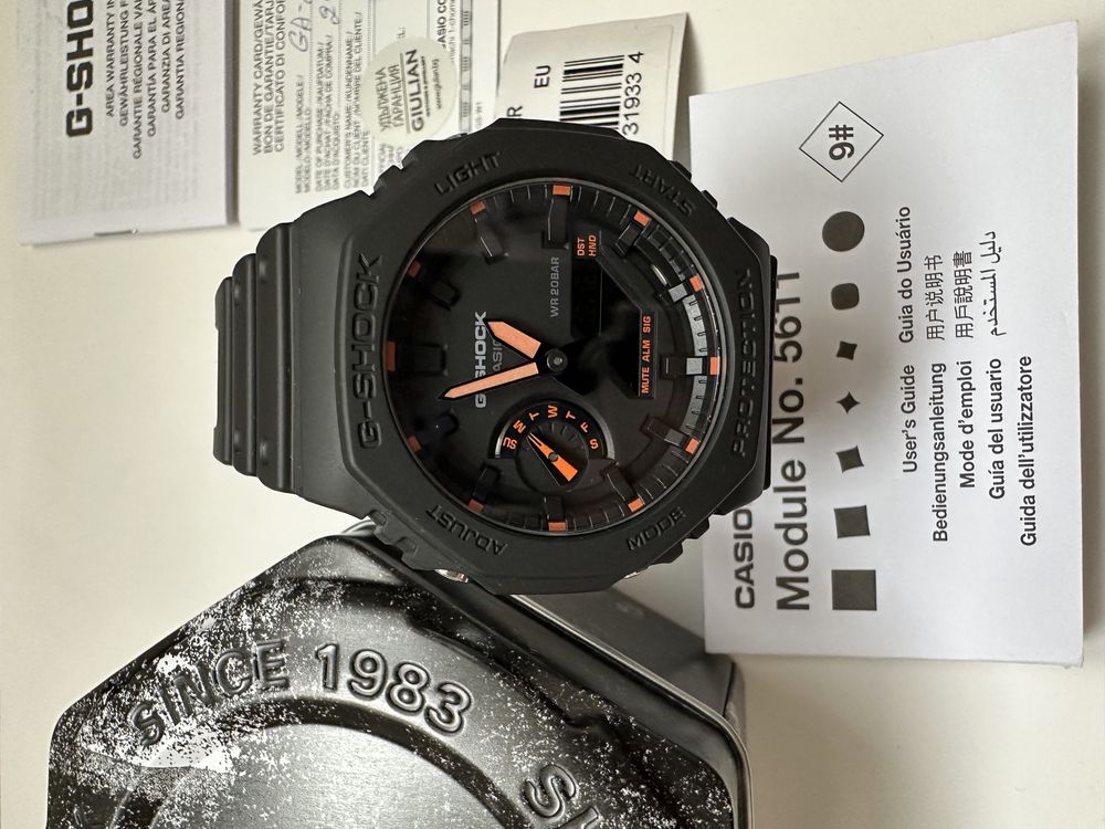 Годинник Casio G-shock orange, Оригінальний годинник. гарантія!