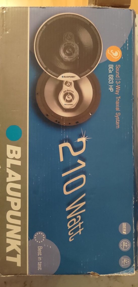 Głośnik trójdrożny Blaupunkt BGx 663 HP