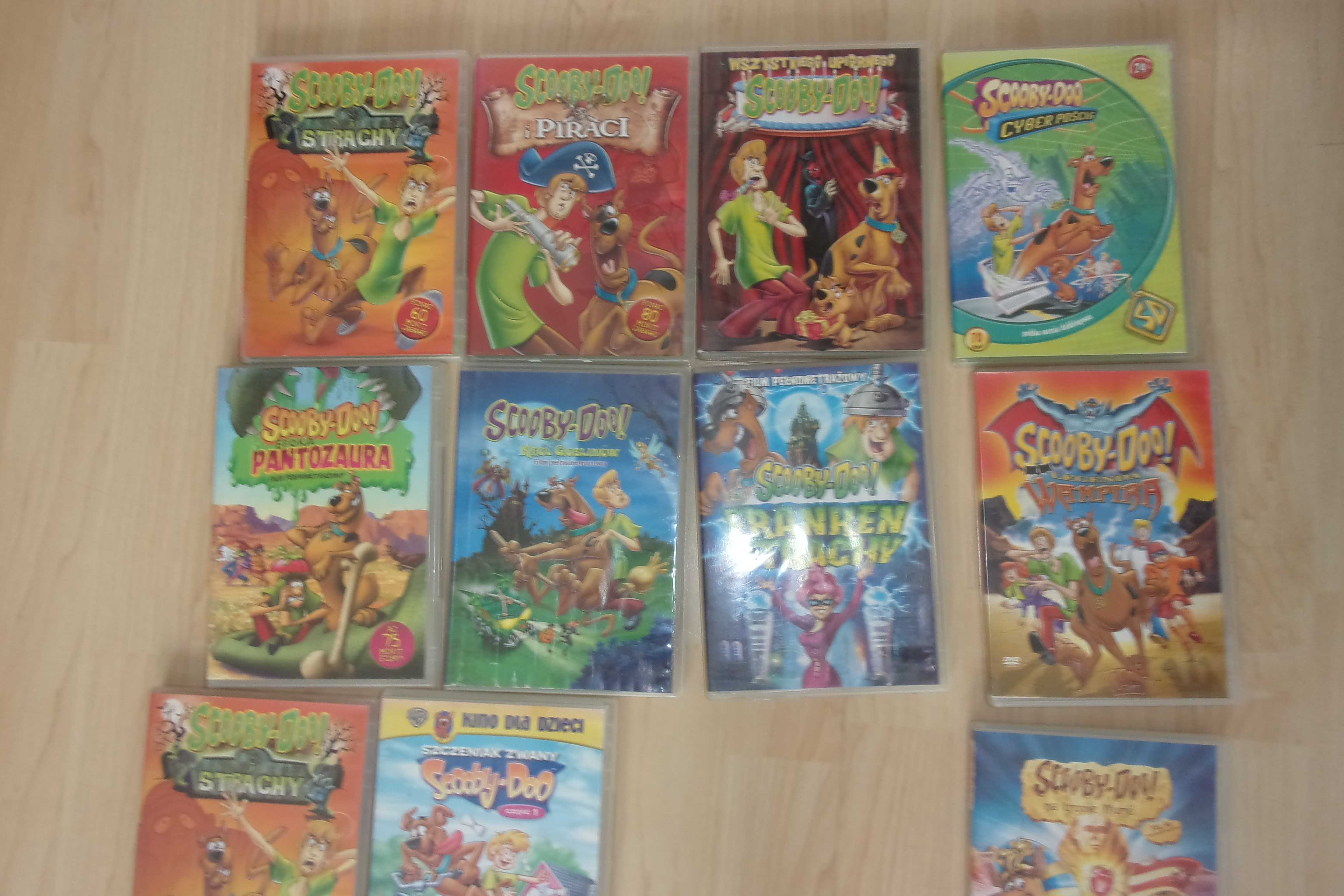scooby-doo legenda wampira dvd 10 sztuk