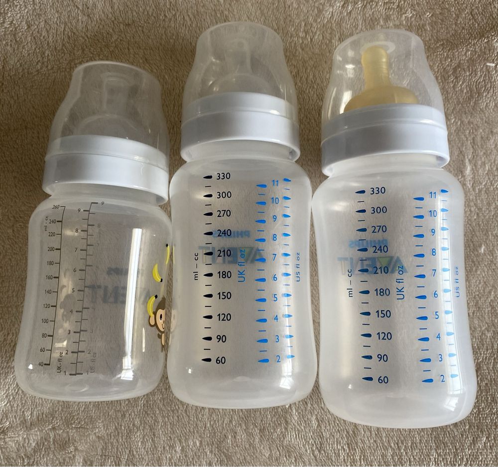 3 biberões Philips Avent