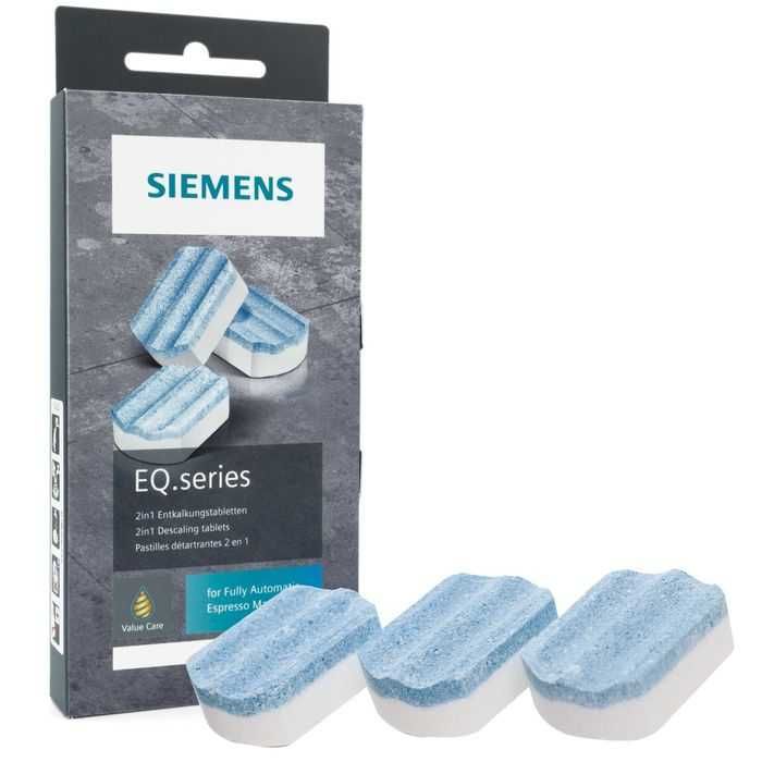 SIEMENS BOSCH Filtr Tabletki 80001 TZ80002 TZ70003 2 ZESTAWY