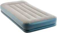 Надувная кровать матрас Intex 64116 со встроенным насосом 99х191х30 см