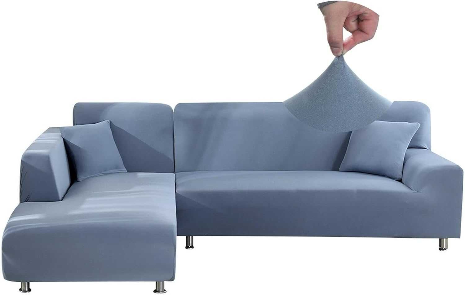 Nowy pokrowiec na sofę 2os / narzuta / niebieska !1630!