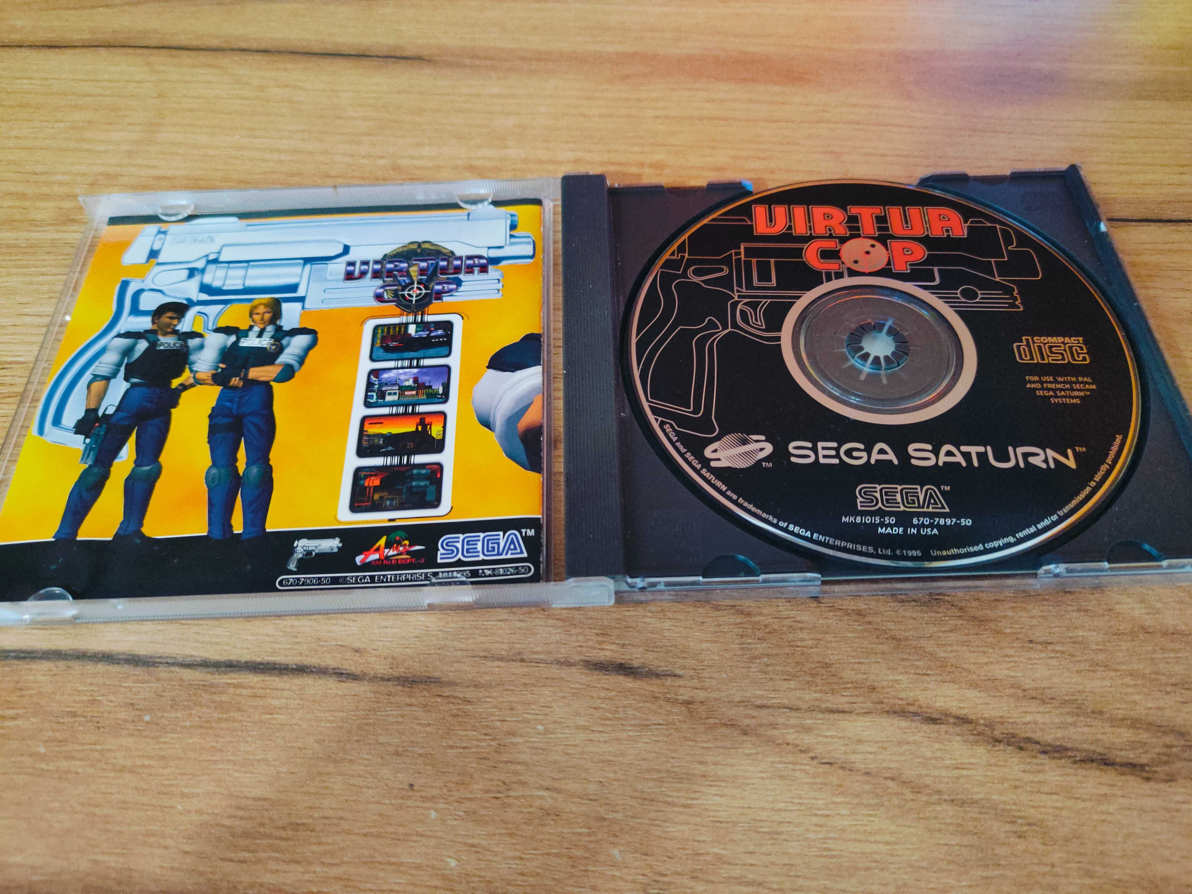 Sega Saturn Oryginalny Gun Virtua Cop