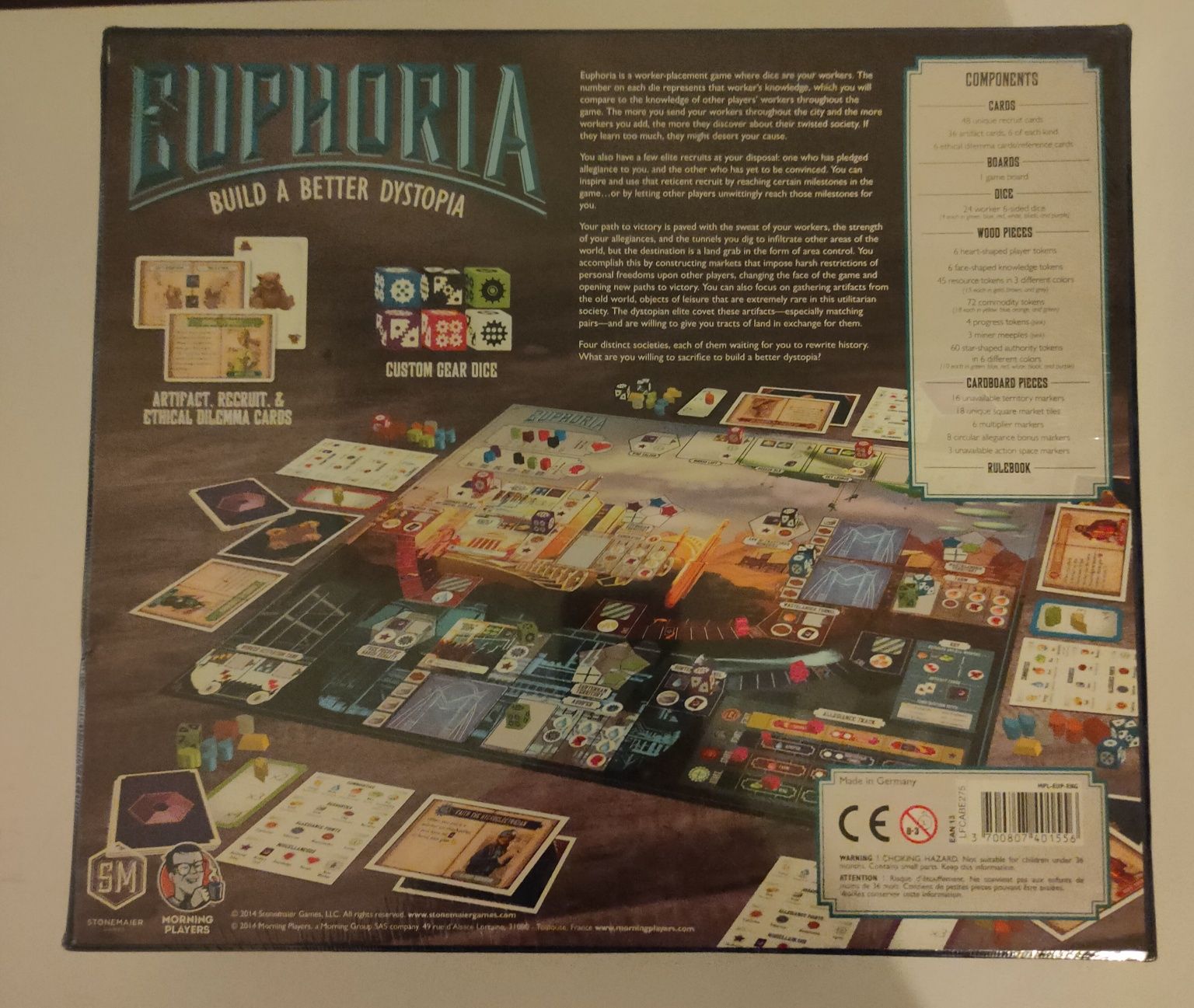 Jogo tabuleiro Euphoria