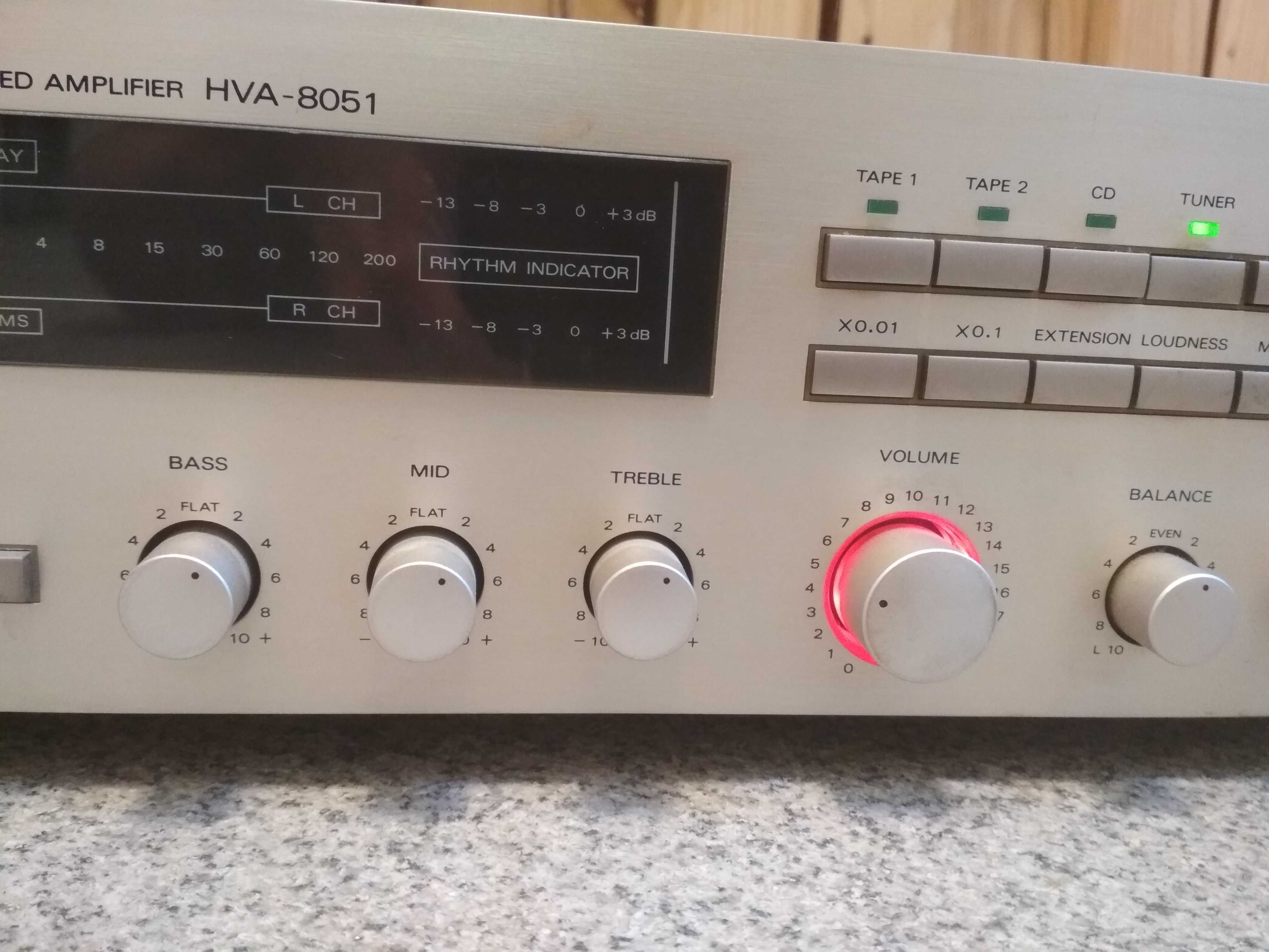 rekfronce wzmacniacz stereo HVA 8051 mocny