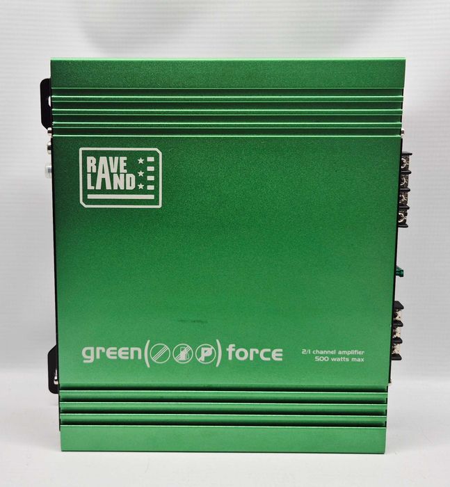 Wzmacniacz Raveland Green Force MX250, 500W, Komis Jasło Czackiego