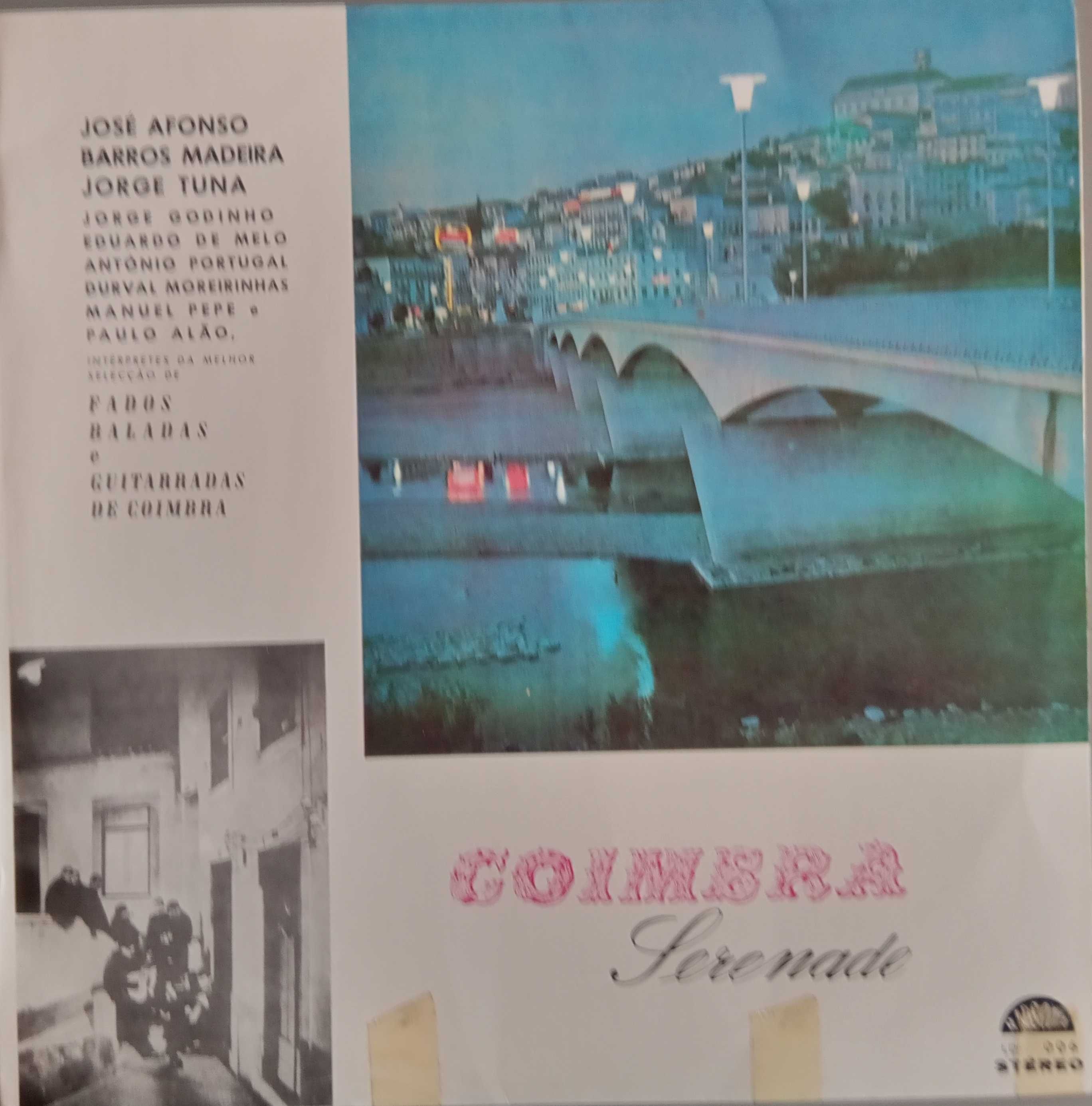 José Afonso, Barros Madeira, etc. - - - - - Coimbra Serenade	- - - 	LP