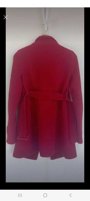 Sobretudo vermelho