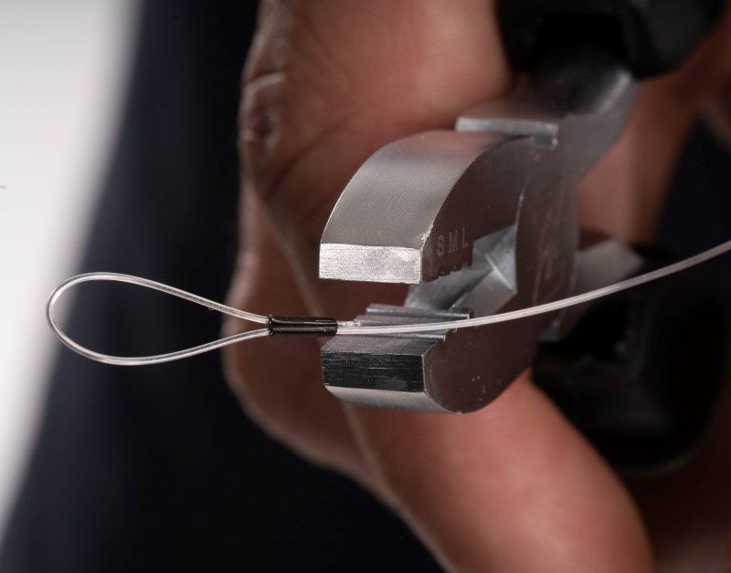 Zfish szczypce zaciskowe do fluorocarbonu Krimp tool + krimpy